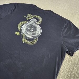 Mac Tools Shirt Men 5XL Black Snake Cotton Workwear Mechanic Diesel